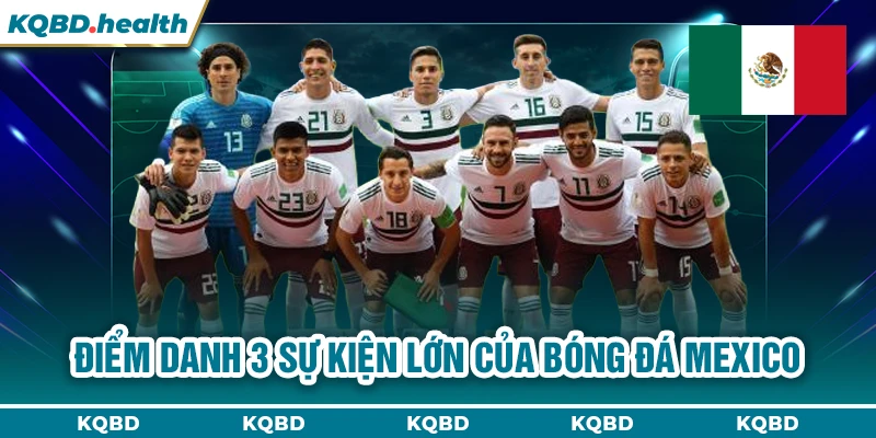 MEXICO 23 Điểm danh 3 sự kiện lớn của bóng đá Mexico